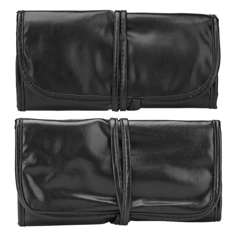 

Portable PU Leather Travel Makeup Brushes Bag Make Up Tool Holder Organizer