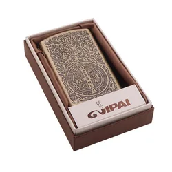 Elegant Men's Cigarette Storage Case with Gift Box - Holds 12 Cigarettes (Cigarette case)