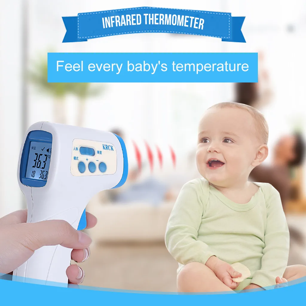 

Baby Forehead Thermometer Digital Temperature Measurement Non-Contact IR Body Infrared Thermometer Kids Tester Health Care