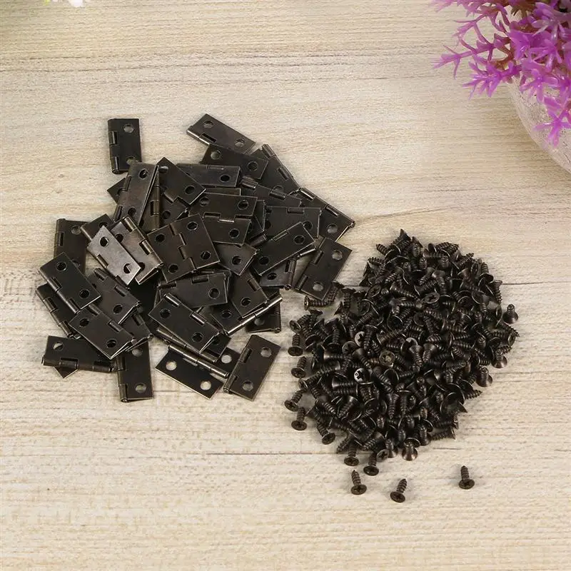 Metal hinges /Set Heavy duty Box Self closing Case Case box Piano Wooden door Wooden door racks And closures 250pcs For for stainless steel door hinges furniture hinge wooden box hinge cabinet door hinges cabinet hinges brass hinges bronze butterfly hinges