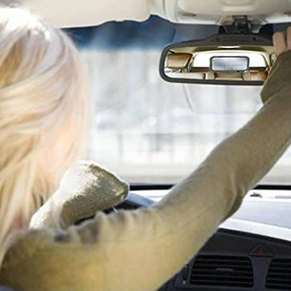 

Large Wide Baby Child Car Safety Back Seat Mirror Rear View Easily Adjustable Headrest Mount Mirror Safety Baby Kids Monitor