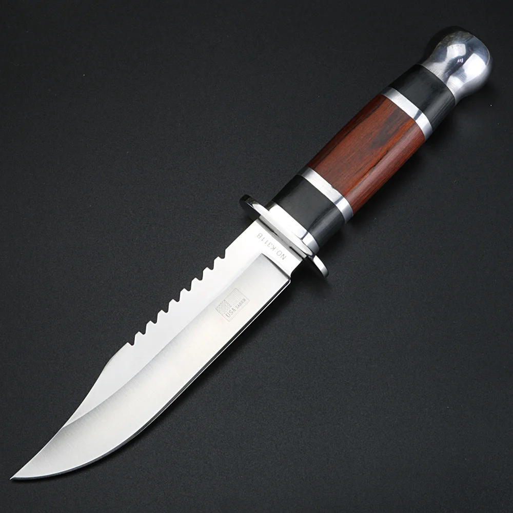 XUAN FENG Открытый нож дикое оружие самообороны высокой твердости охотничий нож прямой нож саблей