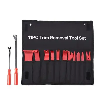 

Car Audio Disassembly Tool Interior Buckle Door Panel Removal Modification Tool Red Horn Screwdriver Rocker 13 Piece Set