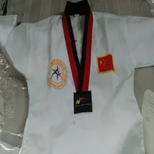 Mai Lin M_LIN Taekwondo сервис звезды тренировка таэквондо Производительность Носить можно вышитые печатные слова одежда для тхэквондо