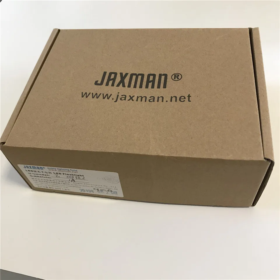 Jaxman Z1 фокусное расстояние Регулируемый зум фонарик Cree XHP50 20 Вт 2200lm 26650 18650 Теплый Холодный белый фонарь с AR объективом