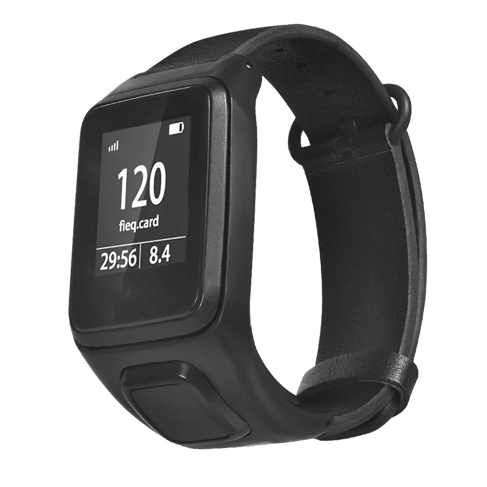 COMLYO кожаный ремешок для TOMTOM ремешок замена Wrsitband для TOMTOM Runner 3 умный Браслет для TOMTOM Adventurer ремешок для часов
