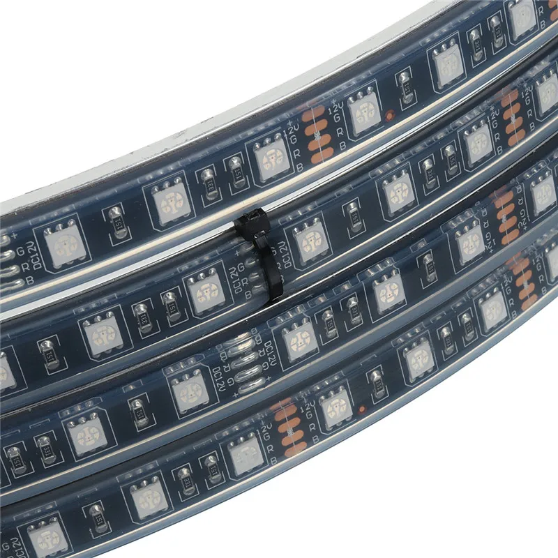 4 шт. Автомобильные светодиодные кольцевые фары s RGB 5050 SMD светодиодный ные чипы 15 5