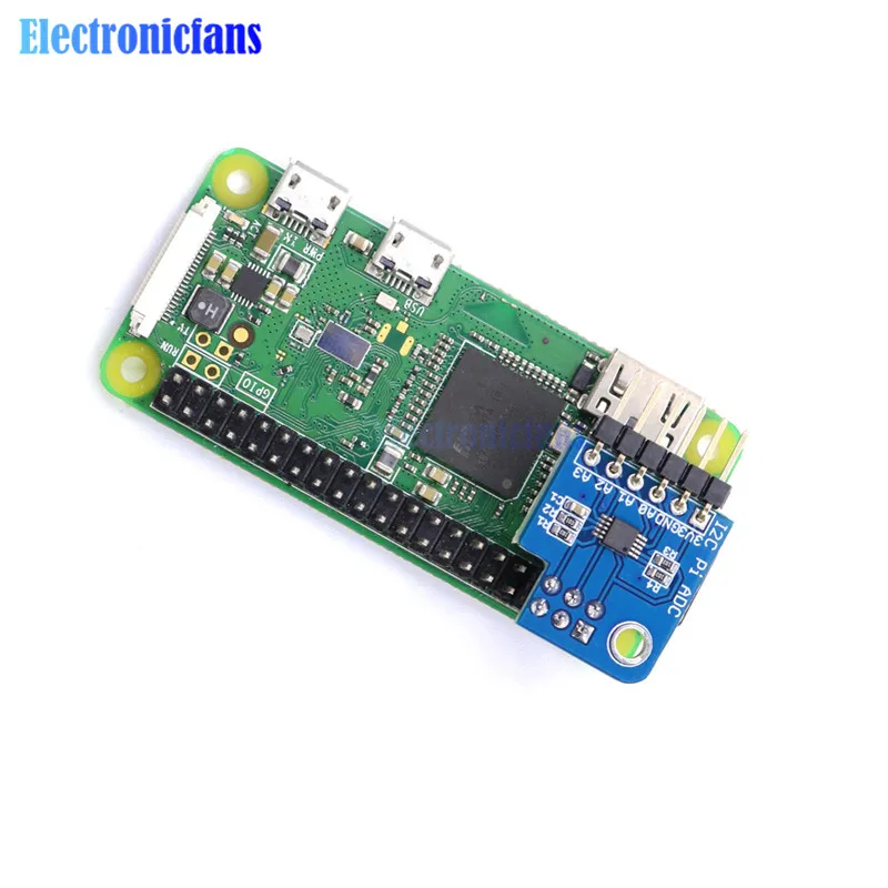 ADS1115 IEC IIC Pi ADC Аналоговый Цифровой модуль преобразователя 16 бит 3,3 В для Raspberry Pi 1/2/3/Zero/A+/B