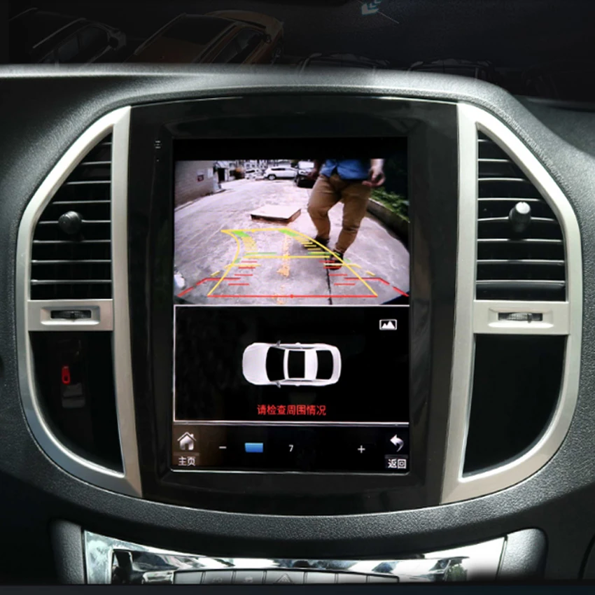Android System For Mercedes Benz vito 2016 2017 2018 2019 Big Screen Car Multimedia Player GPS Navigation Video Radio Bluetooth 8