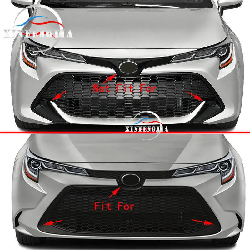 Передняя решетка радиатора для Toyota Corolla 2020 1 * ABS передняя декоративная крышка с