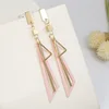 2022 New Korean Acrylic Pink Geometric Earrings for Women Cute Romantic Round Flower Heart Candy Color Fashion Jewelry Brincos ► Photo 2/6