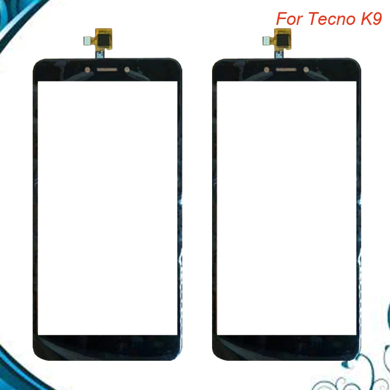For Tecno K9 Touch Screen Touch Panel Glass Lens Tecno Spark Plus K9 Digitizer Sensor Replacement