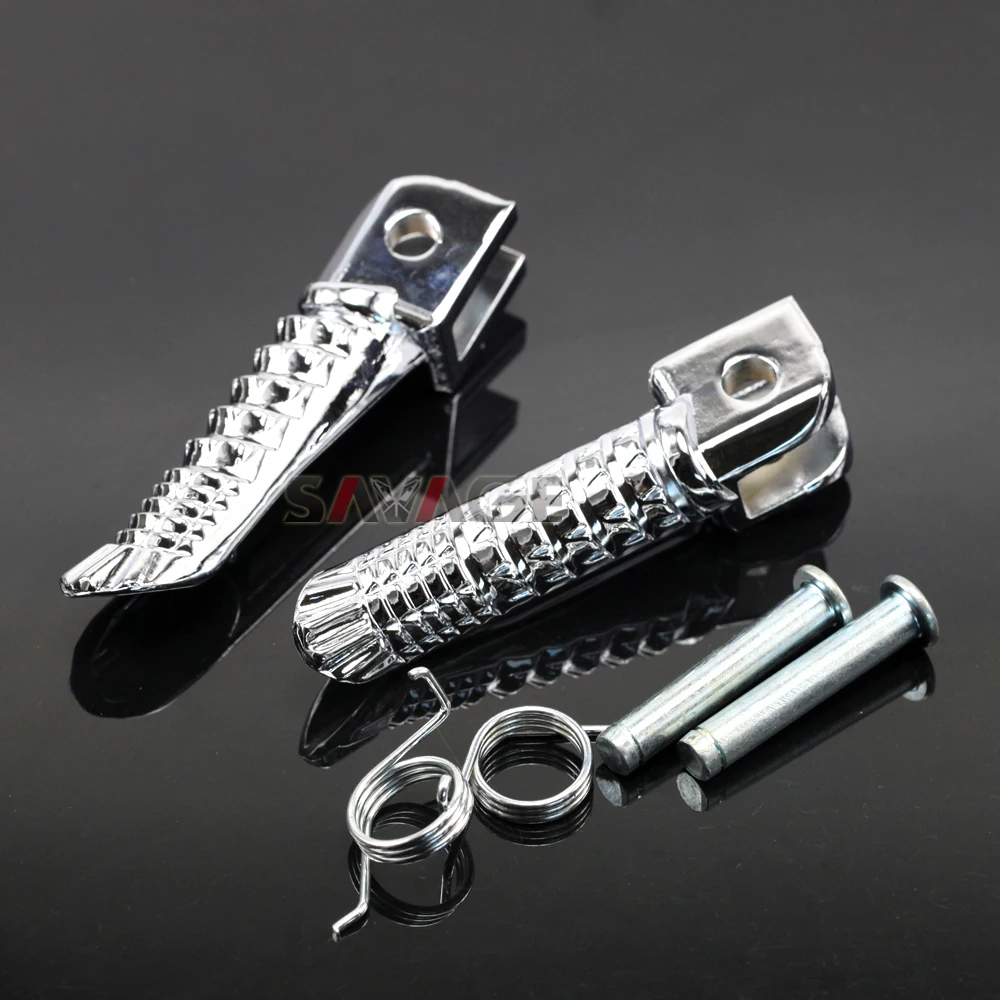 

For SUZUKI GSXR600 GSXR750 06-16, GSXR1000 05-17 Motorcycle Front Rider Foot Pegs Footrest Adapter
