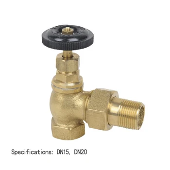 

angle brass valve for Steam heating hot water radiator shut off valve brass radiator valve brass