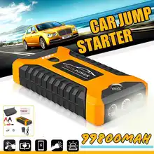 Автомобильный стартер power Bank 300A портативный автомобильный аккумулятор бустер зарядное устройство 12 В пусковое устройство бензиновый дизельный автомобильный стартер светодиодный фонарь