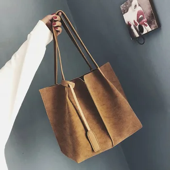 

Shoulder Bag FemalePu Leather Fashion Women Handbags Casual 2pcs Composite Bags For Women Messenger Bags bolsas feminina WBS816