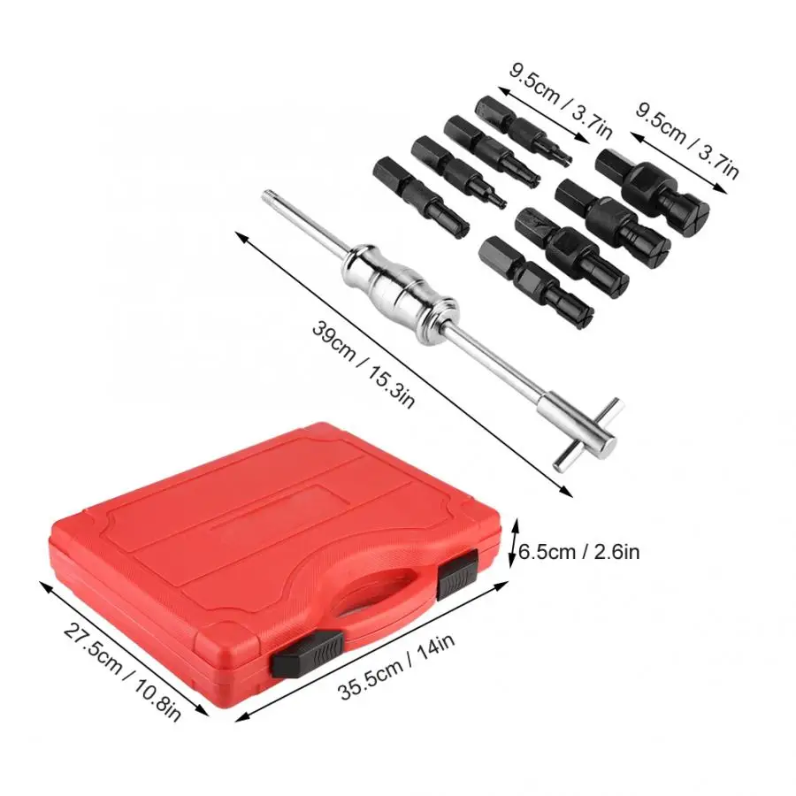 Preise 5PCS Sackloch Slide Hammer Inneren Lager Puller Interne Lager Blind Loch Remover Extractor Puller 10 32MM