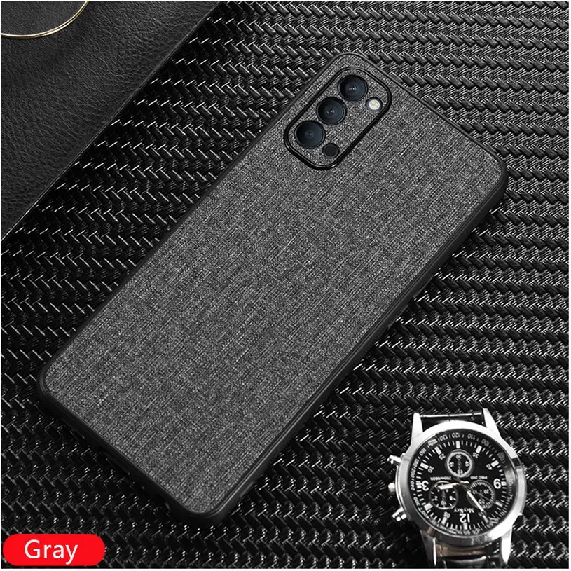 For Realme 7i Global Case 7 Pro X7 6 6i Cloth Hybrid Hard Cover Q2 C15 C12 c11 C3 Soft TPU Fundas | Мобильные телефоны и