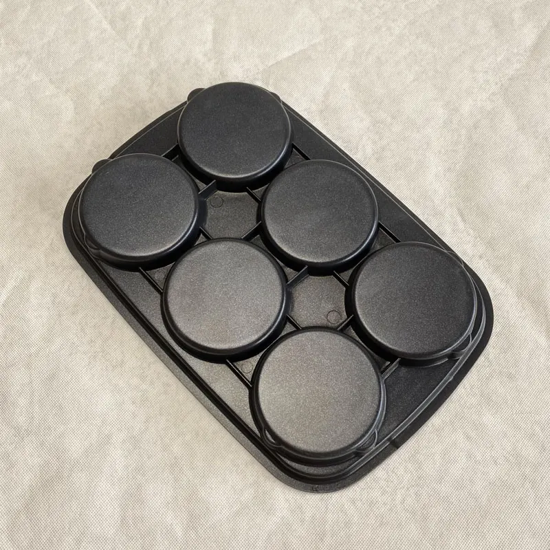 Multi-function cooking pot accessories electric roasting pan 6-disc frying pan model mold meatball tray baking tool container