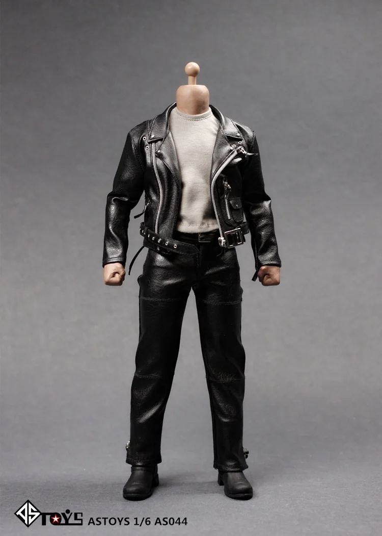 

1/6 Scale Male Suit Leather Trench Coat Vest Shirt Pants Set for 12 inches Action Figure Dolls Accessories Clothes Model