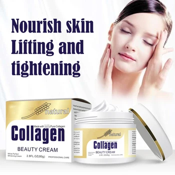 

High Quality Anti Wrinkle Facial Collagen Cream Lifting Face Care Moisturizing Whitening Cream 80g
