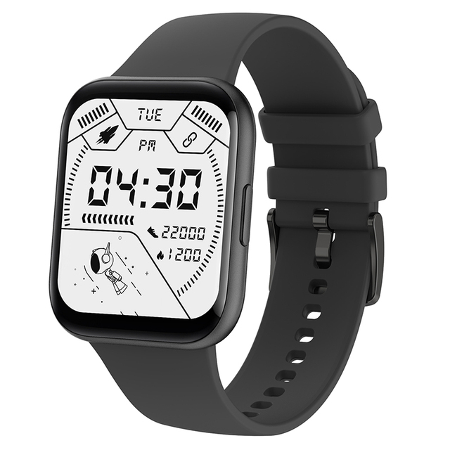 New Women Smart Watch Men 1.69inch Full Touch Heart Rate Monitoring Fitness Tracker IP68 Waterproof Ladies Smartwatch Women