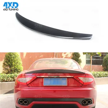 

Carbon Fiber Rear Spoiler For Maserati GT Gran Turismo Rear Trunk Lip spoiler Wing 2007 2008-2013 2014 2015 2016 2017 2018 2019