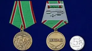Рисунок 4 - Медаль Ветеран "За Чеченскую
