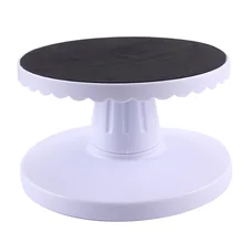 9 дюймов стол регулируемые инструменты вращающийся кухонный десерт DIY Платформа торт проигрыватель нескользящее дно выпечки круглая пластина вращающийся