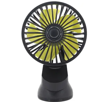 

Protable Car Fan Adjustment Suction Cup Auto Powerful Quiet Rotatable Stepless Speed Premium Quality Automobile Cooling Air Tool
