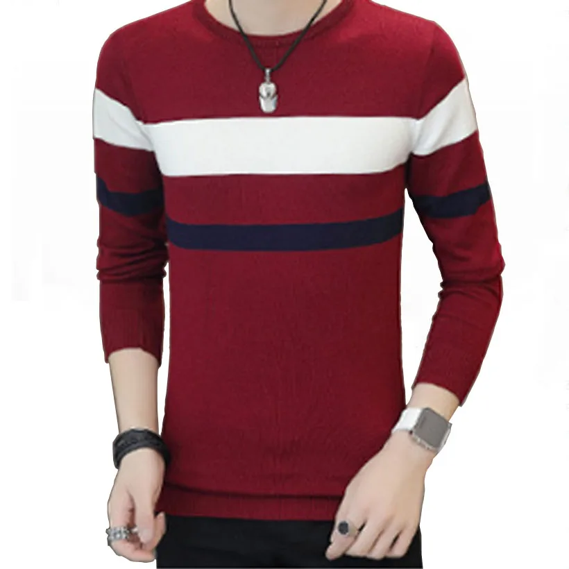 New Men's Sweaters in Autumn and Winter Pullover of 2019 Young Fashion men's sweater Knitwear pullovers pull homme