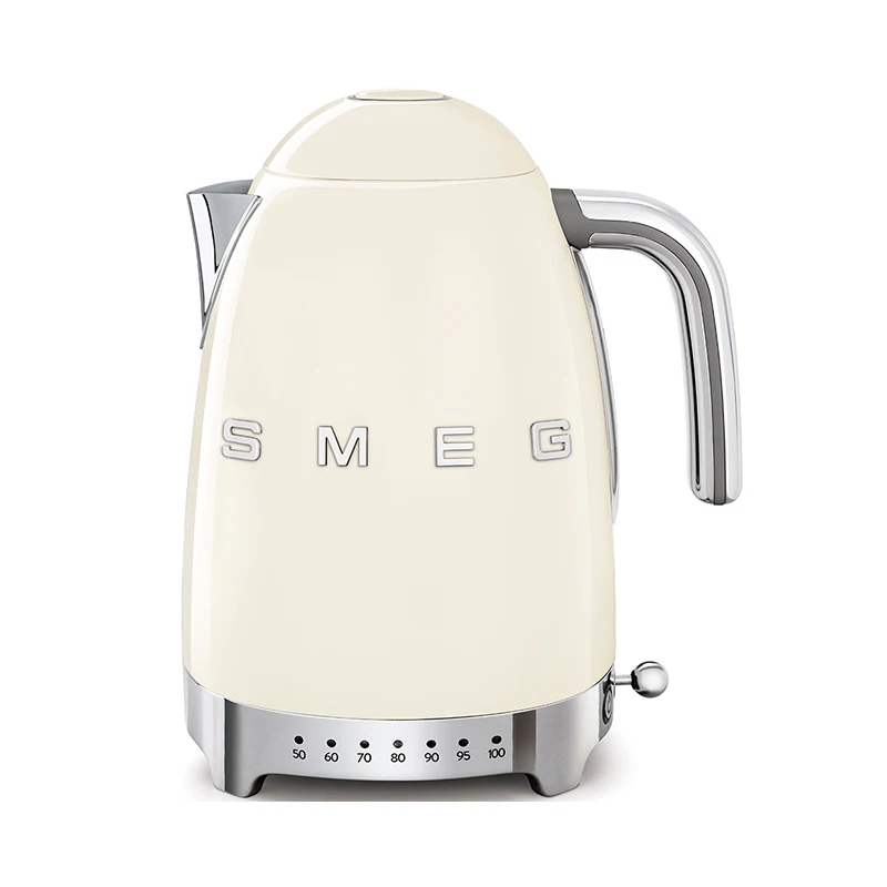 Электрический чайник Smeg Klf04 термоконтроль в стиле ретро изоляция 4 го поколения