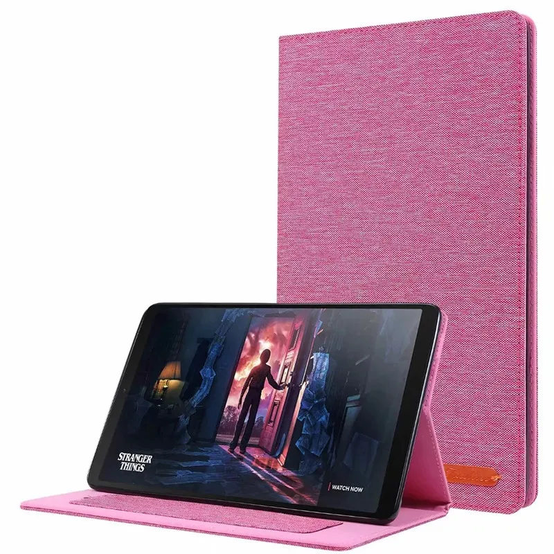 Флип-чехол для планшета, тканевый чехол для lenovo Tab P10 TB-X705L TB-X705F 10,", защитный чехол для lenovo Tab P10, чехол - Цвет: purple