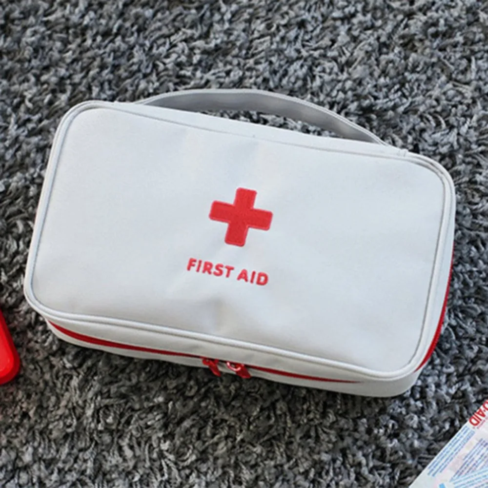 Портативный домашняя медицина сумка мульти-Слои пустая сумка первой помощи сумка На открытом воздухе для автомобильных сумок