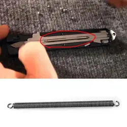 5pc Utx-70 Telescopic Spring Ut Series Tension Spring Hardware Knives Accessories Switch Sale Parts Hot Accessories Disasse U1y8