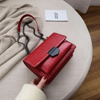 

New Stone Pattern Leather Crossbody Bag For Women 2020 Sac A Main Female Shoulder Bag Female Handbags And Purses With Handle bag
