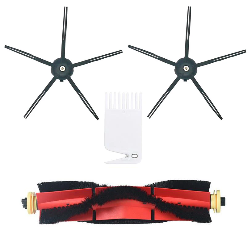 Роликовые боковые щетки комплект для Roborock S5 S6 T6 E2 E35 S60 S61 S65 пылесос для домашней уборки аксессуары