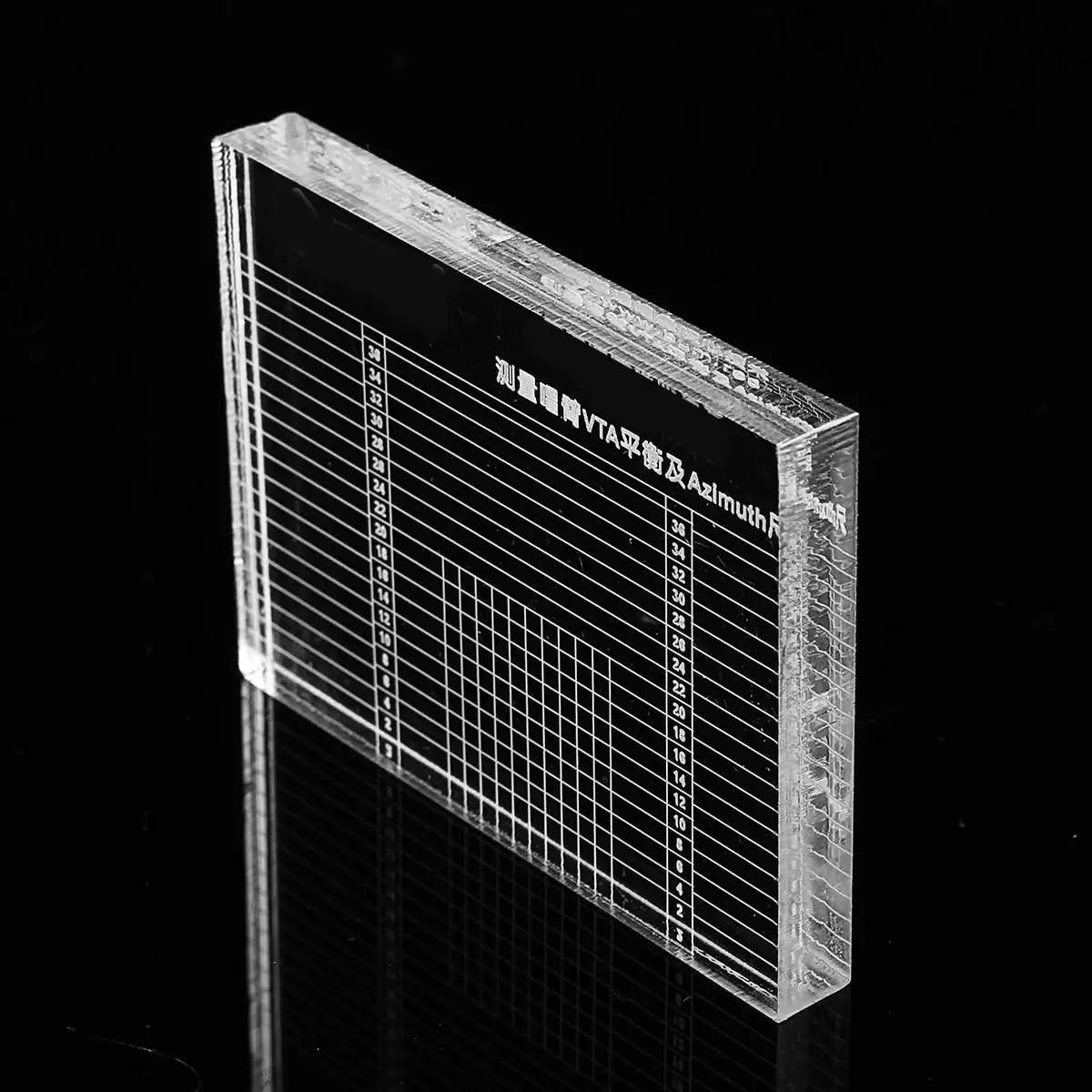 LP проигрыватель виниловых пластинок измерительный Phono тонарм VTA/картридж азимут линейка баланс картридж азимут линейка головная повязка проигрыватель