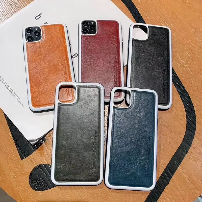 Shockproof PU Leather Phone Case for iPhone 11 Pro Max X XR XS 10 8 7 6s Plus iPhone11 11pro 8Plus 7Plus Luxury Slim Cover | Мобильные