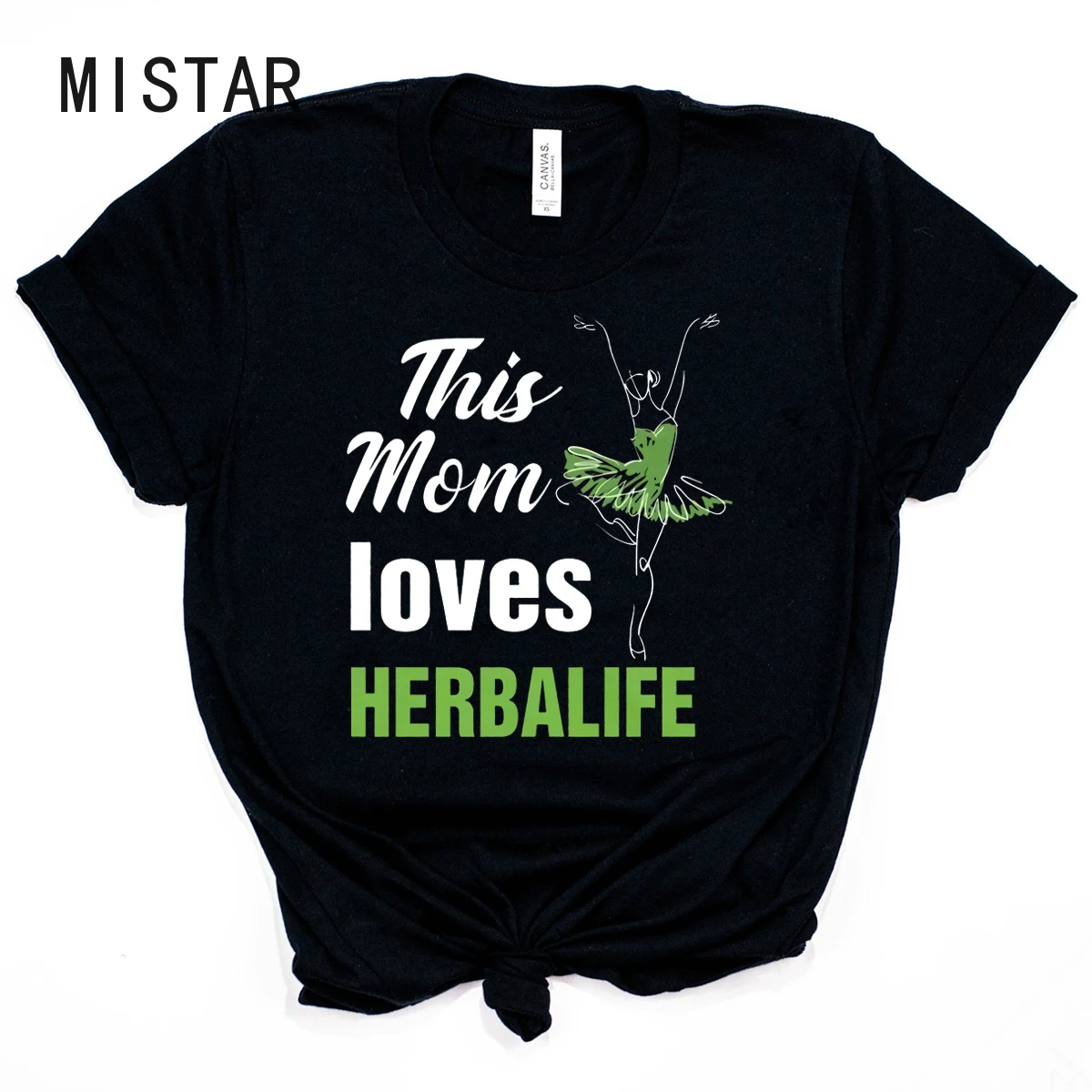 Camiseta de Herbalife para mujer, ropa con letras divertidas, camisetas de vida de mamá bonita, atuendo informal para mujer, camisetas Tumblr