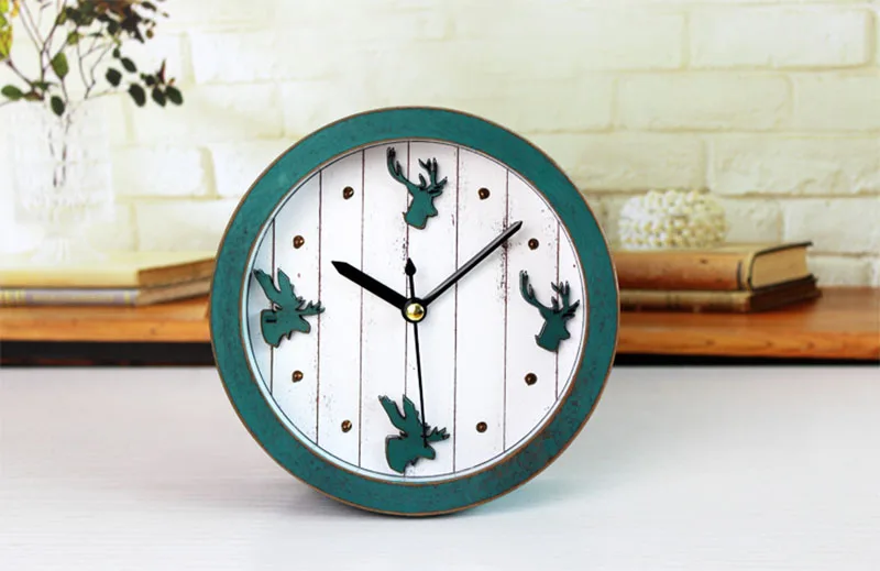 Цифровые настольные часы будильник винтажные часы Reloj Klok домашний декор электронные настольные часы автомобильные часы пластиковые 4,8 дюйма