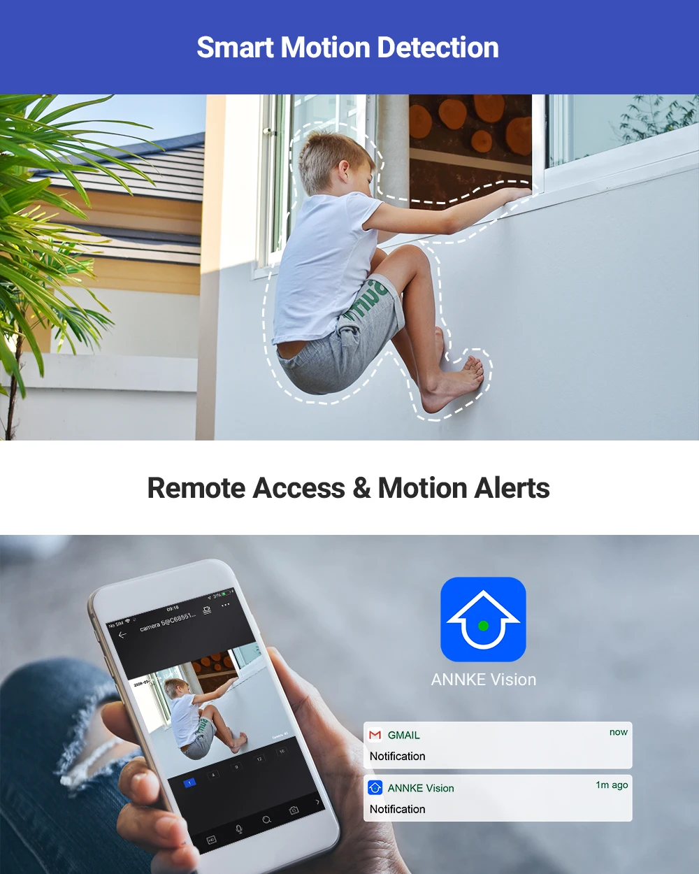 ANNKE 5MP 16CH PoE Network Video Security System 8pcs