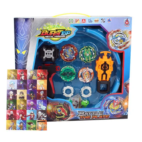 BB9 Beyblades Burst Bey Blade игрушка из металла Funsion Bayblade набор с ручкой пусковая коробка игрушки для детей - Цвет: BB9
