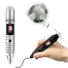 Электрический вентилятор Запись ручка мини-аккамулятор для мобильных телефонов GSM Bluetooth наборное устройство кнопочное волшебный голос Русская клавиатура для мобильного телефона