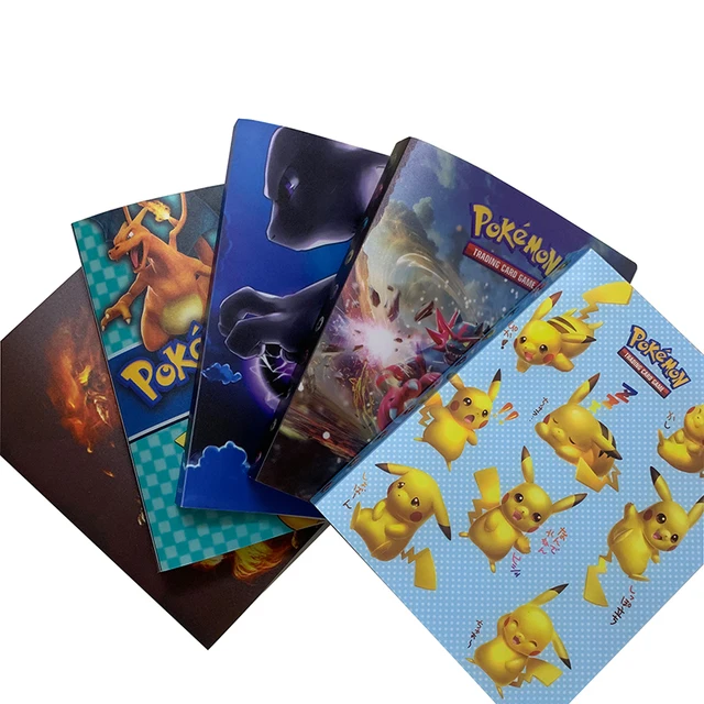 Pokemon Cards Album 240Pcs Cartoon Pikachu Shining Album Cartas Pokemon Book Binder Folder Top Loaded List Vmax Card Collection 4