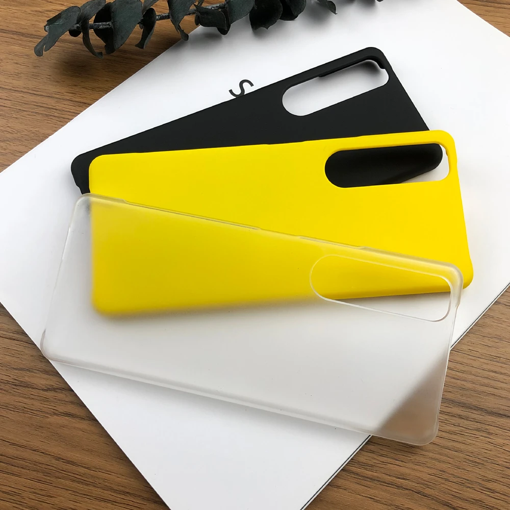 Simple Ultrathin Matte Hard Phone Case For Sony Xperia 10 5 1 Iii Iv