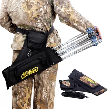 

Hunting Arrow Bag Holder 4 Tubes Large Capacity Accessories for Outdoor Archery FOU99