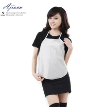 Прямые продажи анти-электромагнитное излучение 50% Серебряный волоконный фартук для работы во время беременности EMF защитная одежда