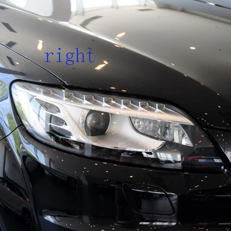 Для Audi Q7 2010 2015 автомобильный абажур для объектива зеркальный прозрачный корпус