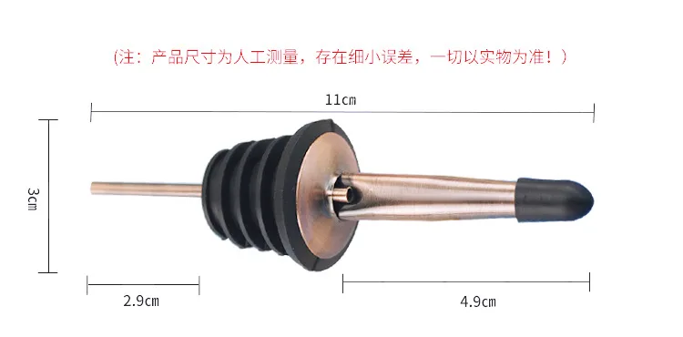 Стиль разливатель из нержавеющей стали Бар ночной клуб бармендинг Pour Spouts с крышкой Pour масляная пробка настраиваемые производители Direc